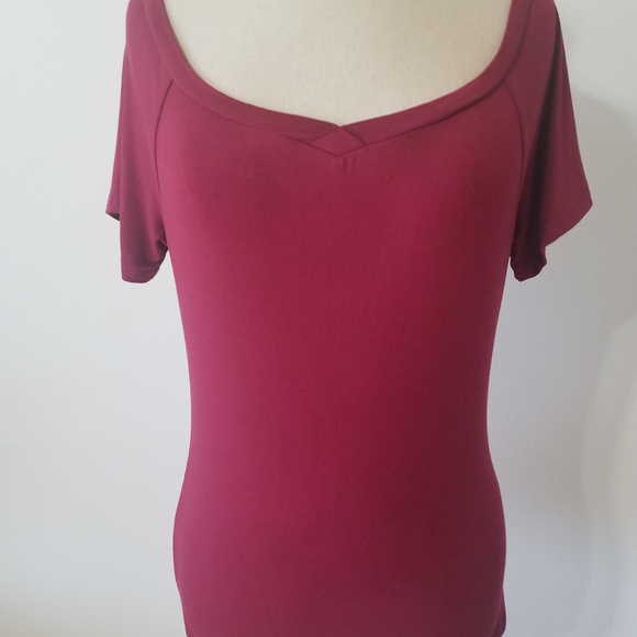 Bundle. Shein. 7 NewTops without tags. burgundy, white, blue, black, gray - Picture 2 of 7
